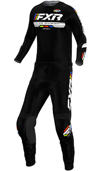 Tenue Cross FXR Racing Apex MX Noir 2026
