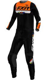Tenue Cross FXR Racing Apex MX Orange/Noir 2026