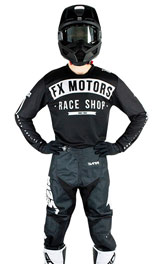 Tenue Cross FX MOTORS/FIRST Classic Vintage Noir