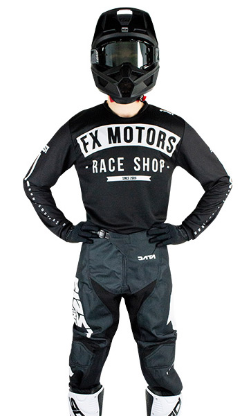 Tenue Cross FX MOTORS/FIRST Classic Vintage Noir