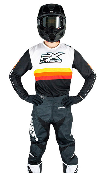 Tenue Cross FX MOTORS Sunset Rouge