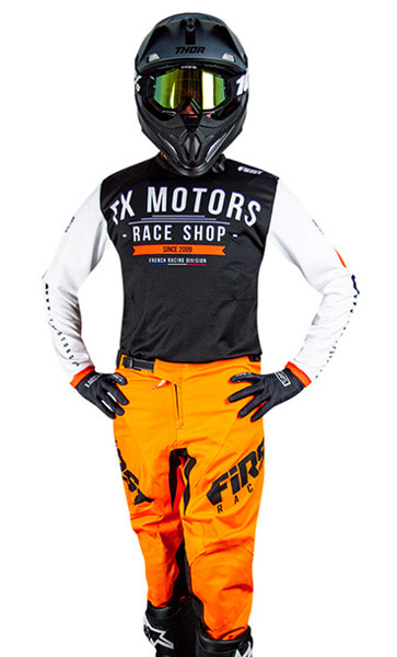 Tenue Cross FXMOTORS/FIRST Classic Orange