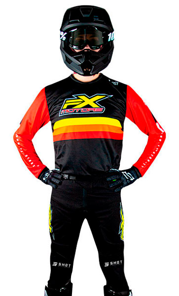 * Tenue Cross FX MOTORS Sunset Black *