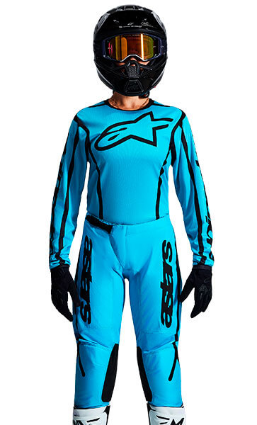 Tenue Cross Femme Alpinestars Stella Fluid Apex Bleu 2026