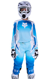 Tenue Cross Femme Fox Racing 180 Shield Bleu/Blanc 2026