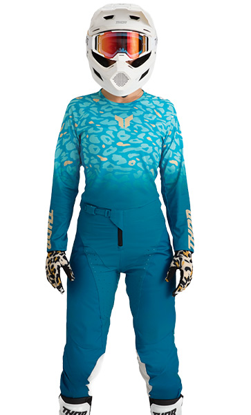 Tenue Cross Femme THOR MX Launchmode Turquoise 2027