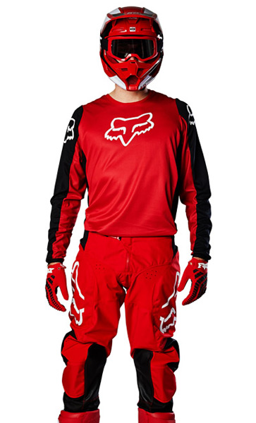 Tenue Cross Fox Racing 180 Prix Rouge 2020 - FX MOTORS