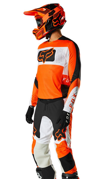 Tenue cross Fox 2022 180 Lux - Orange Fluo | 3AS RACING