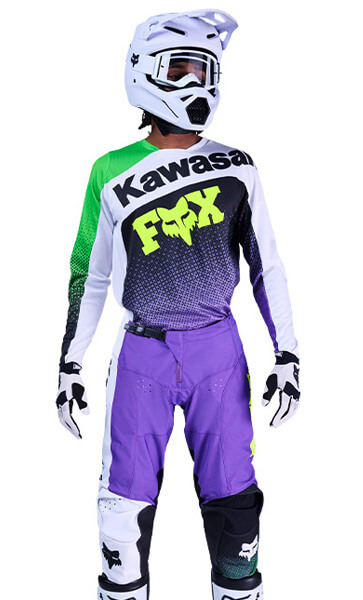 Tenue Cross Fox Racing 180 Kawasaki 2026