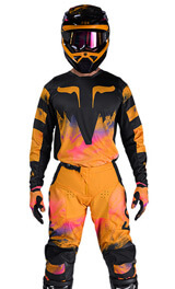 Tenue Cross Fox Racing 180 Kairos Orange/Noir 2026