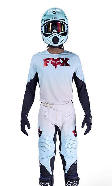 Tenue Cross Fox Racing 360 Drip Bleu Turquoise/Sable 2026