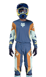 Tenue Cross Fox Racing 360 Tine Bleu/Orange 2026