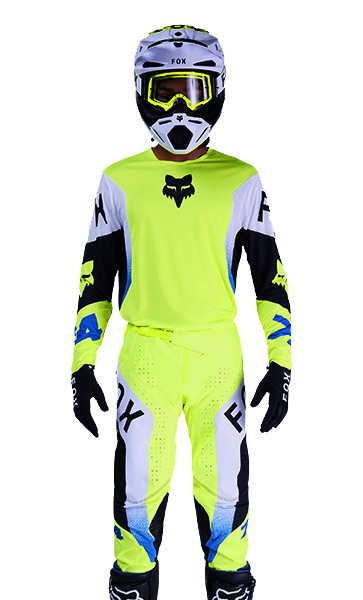 Tenue Cross Fox Racing 360 Tine Jaune Fluo 2026