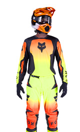 Tenue Cross Fox Racing 180 Shield Orange/Jaune Fluo 2026