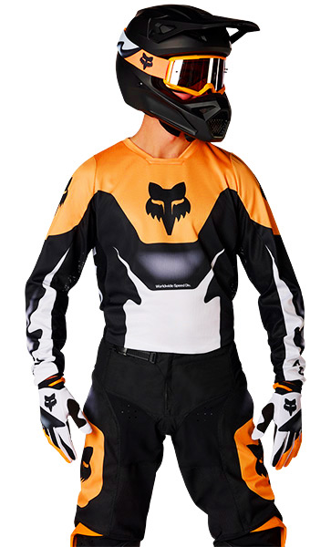 Tenue Cross Fox Racing 180 Noble Noir/Orange 2026