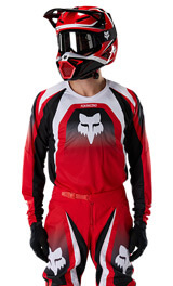 Tenue Cross Fox Racing 180 Frame Rouge/Noir 2027