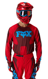 Tenue Cross Fox Racing 180 Raid Rouge/Bleu 2027