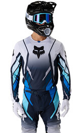 Tenue Cross Fox Racing 360 Foundry Bleu/Blanc 2027