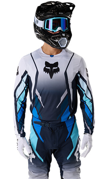 Tenue Cross Fox Racing 360 Foundry Bleu/Blanc 2027