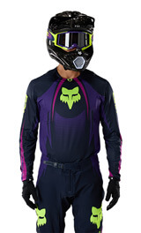 Tenue Cross Fox Racing 360 Temper Violet/Jaune 2027
