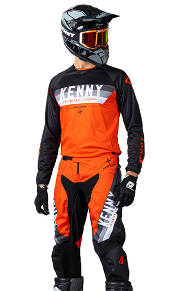 Tenue enduro Kenny Evasion noir Kenny racing TEKENEN21 : Equipement moto  cross : Casque, Tenue et Pièces | Anais-discount.com