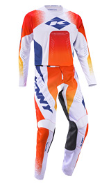 Tenue Cross Kenny Track Blast Blanc/Orange 2027