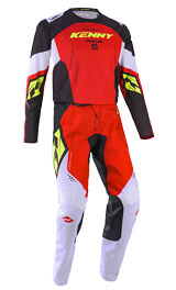 Tenue Cross Kenny Track Focus Red 2027
