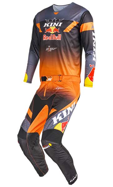 Tenue Cross MXC Kini Red Bull 2.0 Gris/Orange
