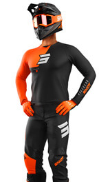 Tenue Cross SHOT Draw Squad Orange/Noir 2024