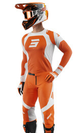 Tenue Cross SHOT Contact Linear Ionyx Orange/Blanc 2026