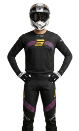 Tenue Cross SHOT Contact Kicker Noir 2027