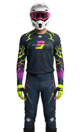 Tenue Cross SHOT Contact RAC Navy/Rose/Jaune 2027