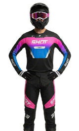 Tenue Cross SHOT Devo Struck Noir/Rose 2027