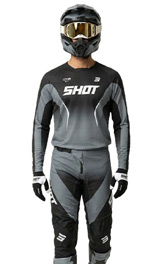 Tenue Cross SHOT Draw Clash Gris/Noir 2027