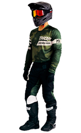 Tenue Cross THOR MX Launchmode Bleach Camo 2026