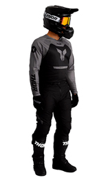 Tenue Cross THOR MX Ridemode Menace Noir 2026