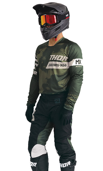 Tenue Cross THOR MX Launchmode Bleach Camo 2026