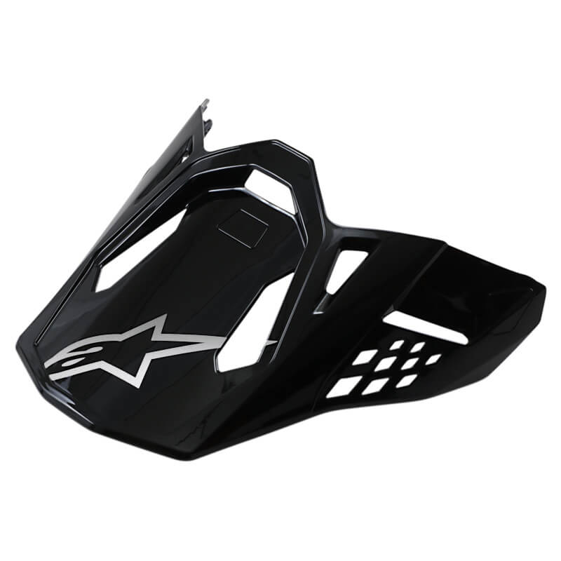 Visière Casque Alpinestars S-M10/S-M8 Noir Brillant