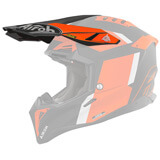 Visière Casque Airoh Aviator 3 Glory Noir/Orange Fluo