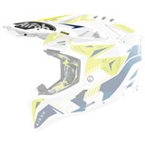 Visière Casque Airoh Aviator 3 Spin Jaune Fluo/Bleu