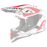 Visière Casque Airoh Aviator 3 Saber Rouge/Blanc
