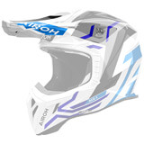Visière Casque Airoh Aviator ACE 2 Ground Bleu/Blanc