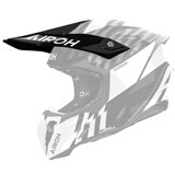 Visière Casque Airoh Aviator Twist 3 Thunder Noir/Blanc
