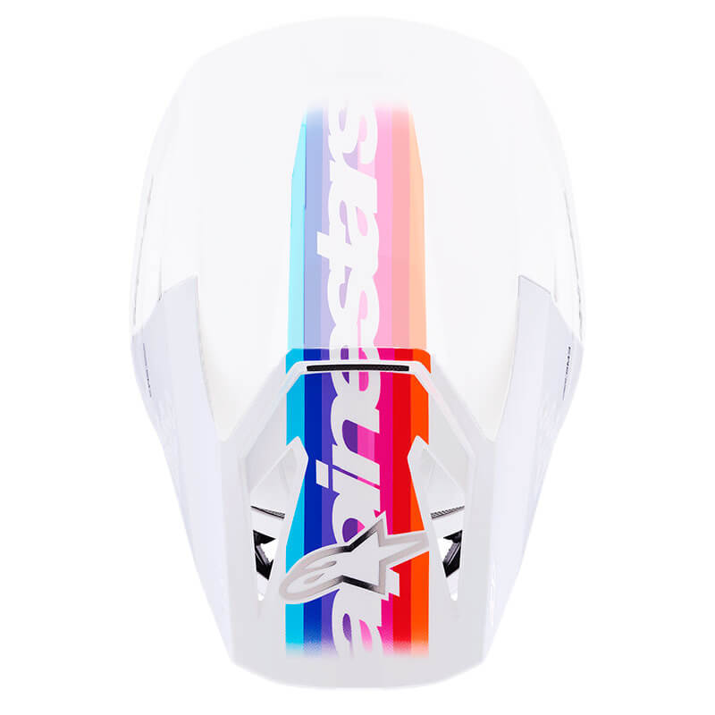 Visière Casque Alpinestars S-M3 Force Blanc 2026