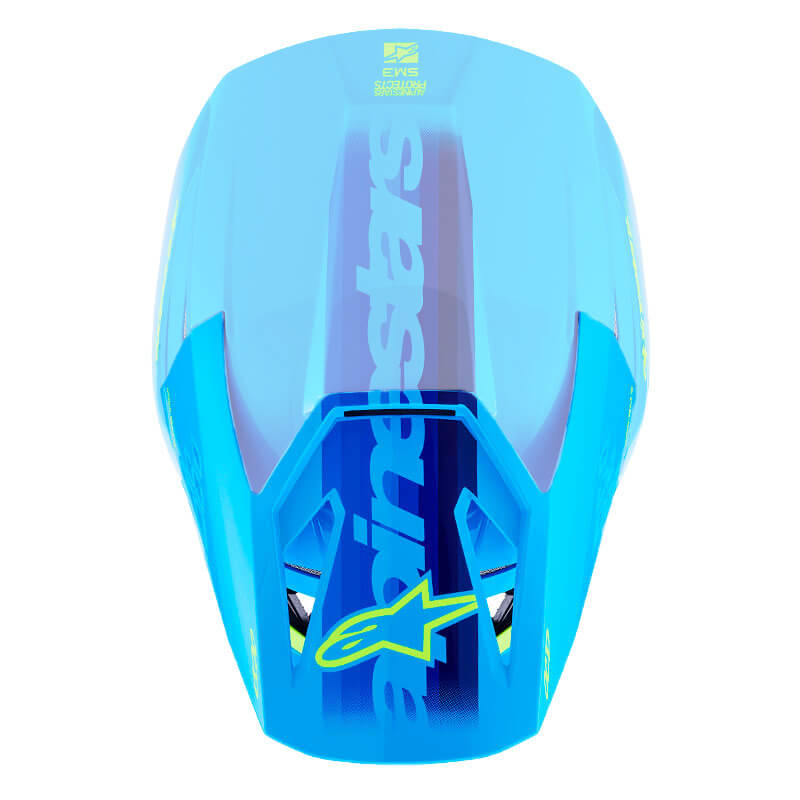 Visière Casque Alpinestars S-M3 Force Bleu 2026