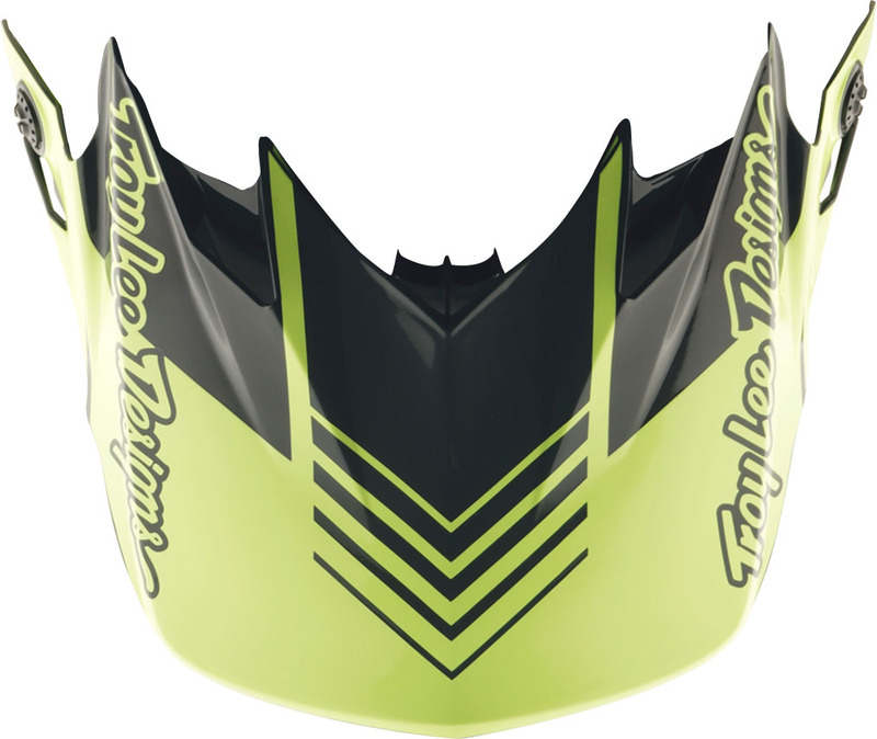 Visière Casque Troy Lee Designs GP Pro Segment Jaune Fluo