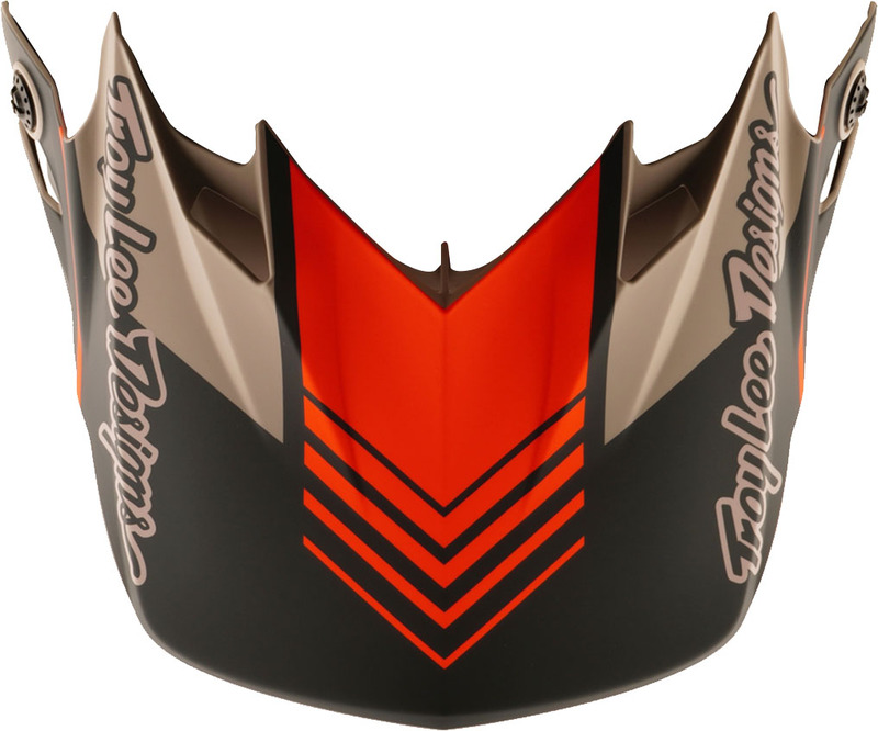 Visière Casque Troy Lee Designs GP Pro Segment Marron