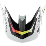 Visière Casque Troy Lee Designs SE5 Carbon Lined Up