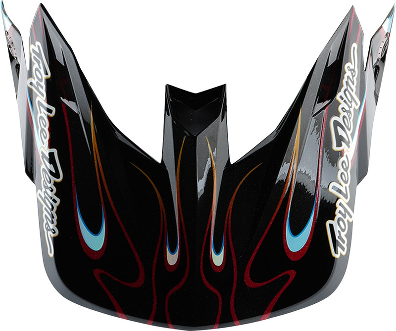 Visière Casque Troy Lee Designs SE5 Carbon Torched Noir