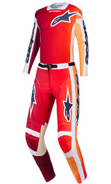 Tenue Cross Alpinestars Racer Portl Rouge 2026